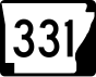 Autobahn 331 Markierung