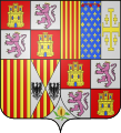Armas de Fernando II de Aragón como rey de Nápoles