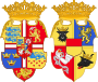 Armoiries Frédéric II de Danemark et Sophie de Meckenbourg-Güstrow.svg