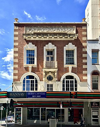 <span class="mw-page-title-main">BAFS Building</span> Heritage-listed pharmacy building in Brisbane, Queensland