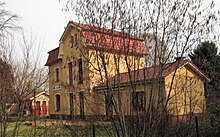 Das ehemalige Bahnhofsgebäude in Nieder Neuendorf