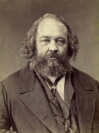 <span class="mw-page-title-main">Mikhail Bakunin</span> Russian revolutionary anarchist and philosopher (1814–1876)