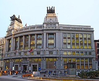 <span class="mw-page-title-main">Banco Bilbao Vizcaya (building)</span> Historic site in Madrid, Spain