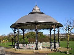 Southport, Victoria Park'ta Bandstand (3) .JPG
