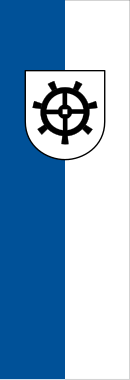 Flagge von Mühlheim an der Donau