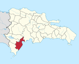 Provincia di Barahona – Localizzazione