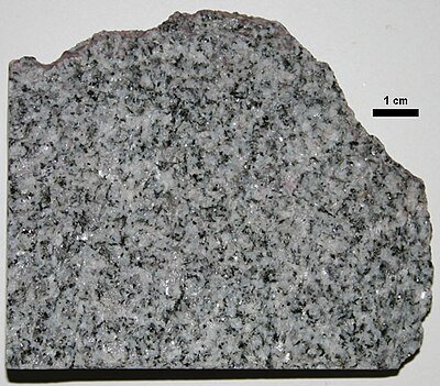 Devonian Barre Granite sample.