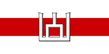 Біло-червоно-білий прапор з Колюмнами (Стовпами Гедиміна)