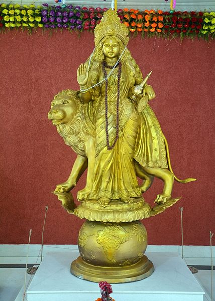 File:Bharat Mata at Jatiya Shaktipeeth, Kolkata.jpg