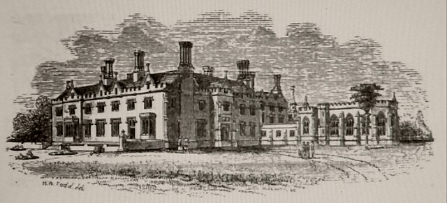 The original bishop's palace on Palace Road, Ripon