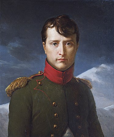 Potret di Napoleon Bonaparte na 1803 door di artista Frances François Gérard. Napoleon a bira emperador di e Francesnan, e aña despues di e pintura aki, riba 18 di mei 1804.