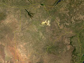 carte : Géographie du Botswana