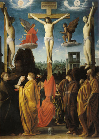 <i>Crucifixion</i> (Bramantino) Painting by Bramantino