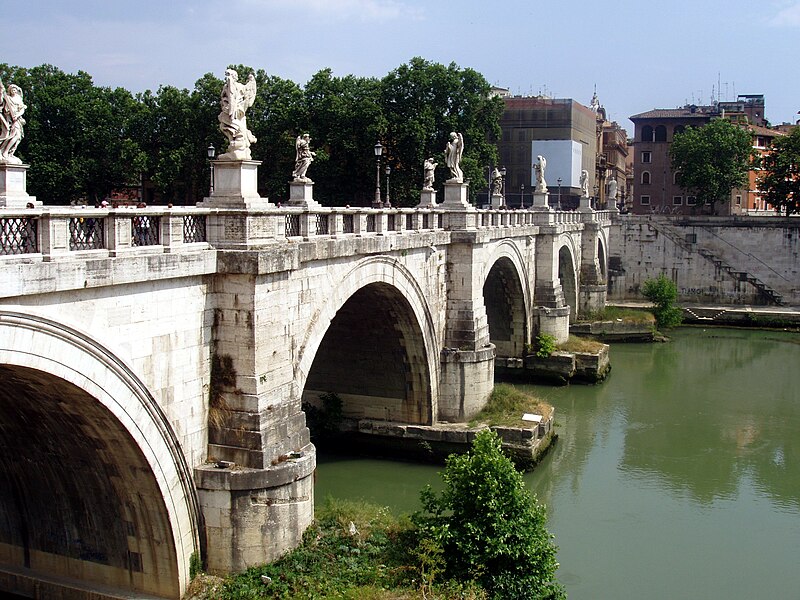 File:Bridge over the Tiber.jpg