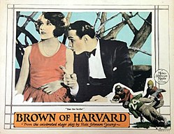 Lobby card with Haines and Brian