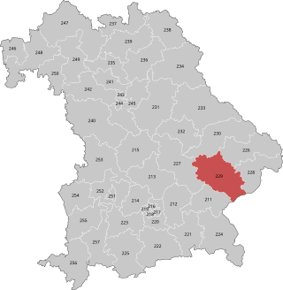 <span class="mw-page-title-main">Rottal-Inn (electoral district)</span> Federal electoral district of Germany