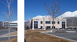 The Canopy I and Canopy II buildings in Lindon, Utah, as seen in 2005 Canopy Group Buildings I and II.jpg