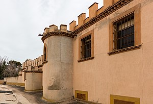 Casa palacio de la Marquesa de Villa Huerta, Santa María de Huerta, Soria, España, 2018-04-06, DD 35.jpg