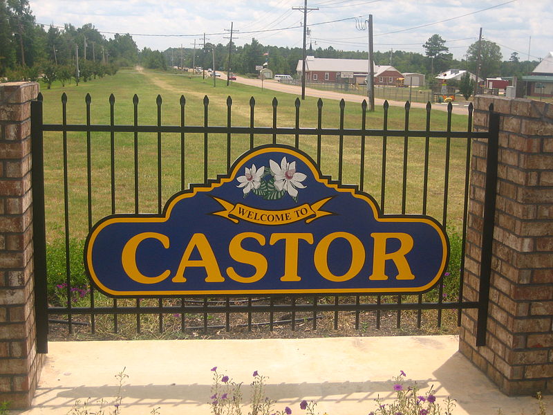 File:Castor, LA, entrance sign IMG 1614.JPG