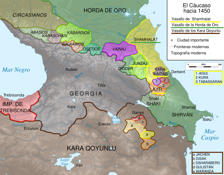 File:Caucasus 1450 map de alt-es.svg