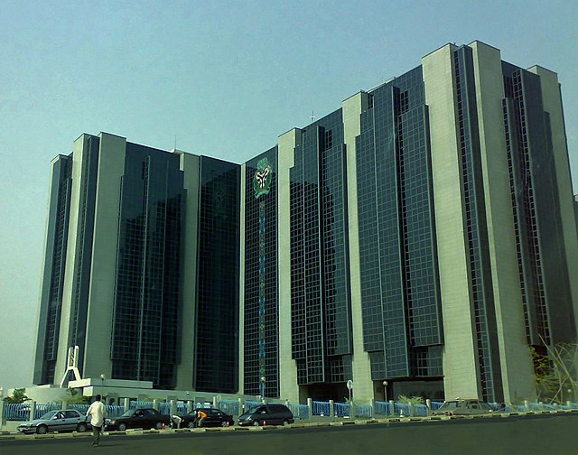 Siège de la banque centrale nigériane, à Abuja.