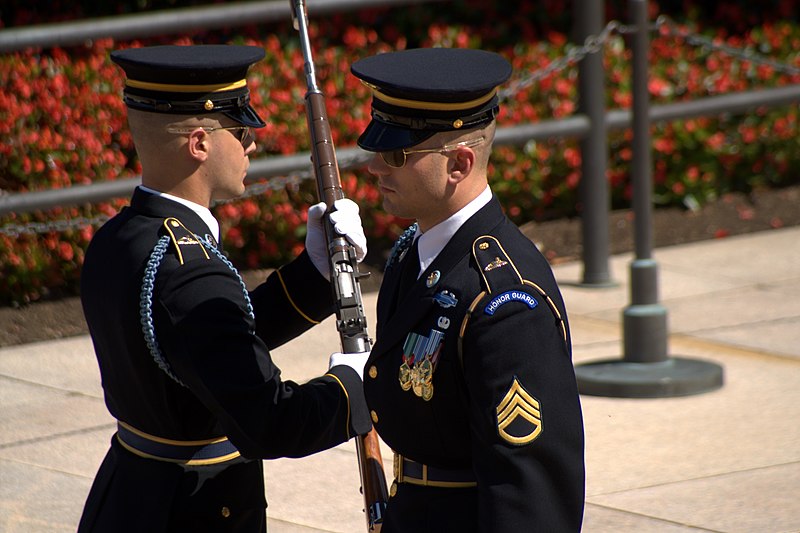 File:Changing of the Guard at ANC.jpg