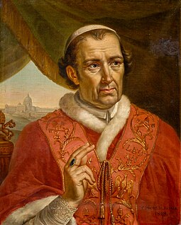 Pope Leo XII Head of the Catholic Church from 1823 to 1829