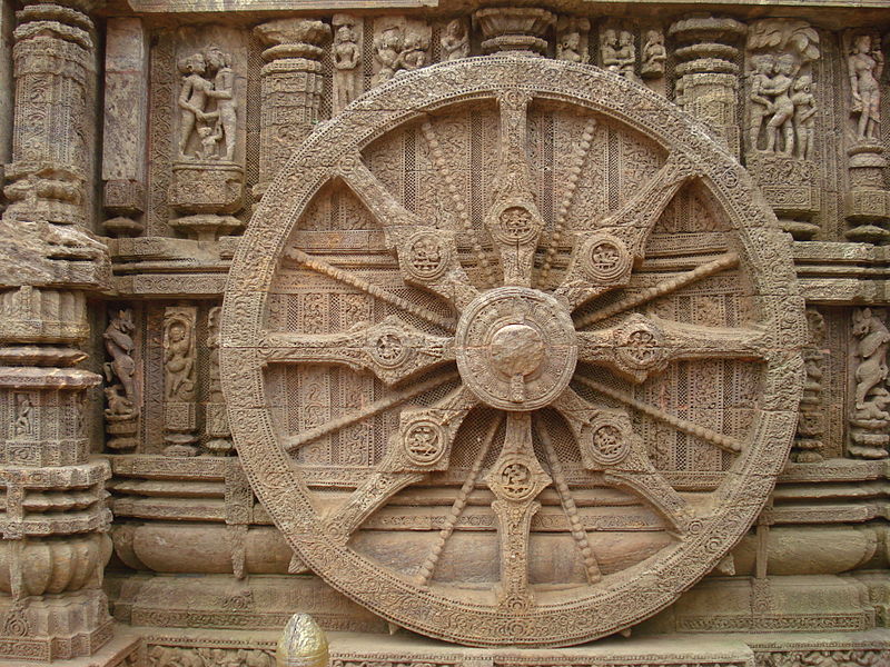 File:Charriot Wheel of the Konark Sun Temple.JPG