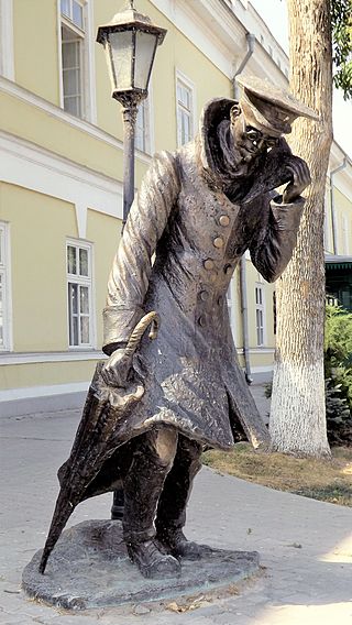 <span class="mw-page-title-main">The Man in a Case</span> Sculpture in Taganrog, Russia