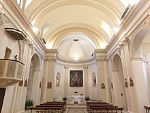 La chiesa di Santa Lucia dopo i lavori di restauro conservativo e recupero degli intonaci del 2019