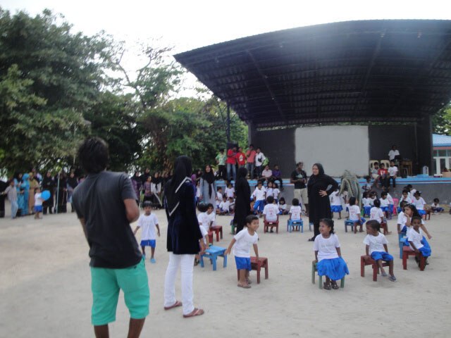 Children's Day celebration in Kendhoo, Maldives