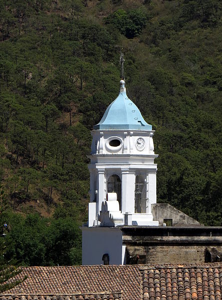File:Church of San Sebastián tower.jpg