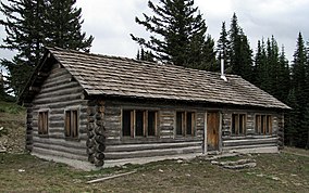 Kabine des Civilian Conservation Corps, Mount Spokane State Park 20130527.jpg