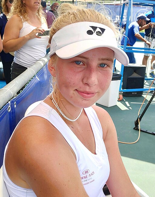 Clara Tauson, winner of the 2019 Meitar Open