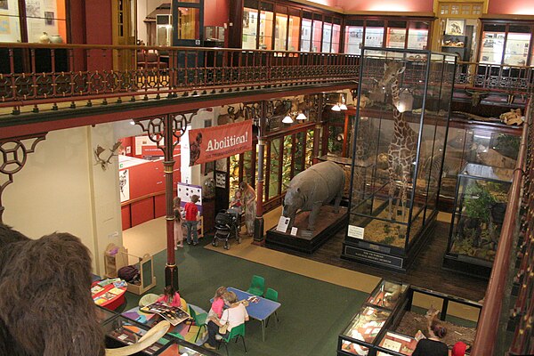 The natural history gallery in August 2013