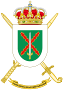 Escudo del Cuartel General de la División "Castillejos"