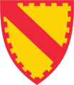 Coat of arms of Fredriksten Fortress (former).svg