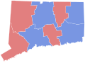 Results for the 1962 Connecticut Secretary of the State election by county.