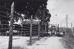 Copieweg camp fence, Surinam 1940s.jpg