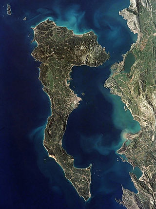 <span class="mw-page-title-main">Corfu</span> Greek island in the Ionian Sea