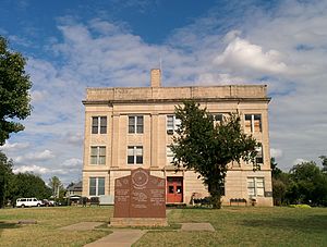 Cotton County Courthouse in September 2014