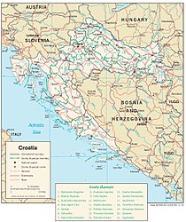 Транспортна система Хорватії (англ.)