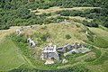 Blick auf die Burgruine