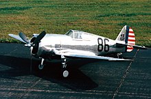 Curtiss P-36A Hawk LSideFront Airpower NMUSAF.jpg