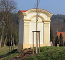 Čeština: Kaple na jihu Vlkova, části obce Děkov English: Chapel in Vlkov, part of Děkov village, Czech Republic.