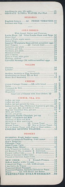 File:DINNER (held by) CAFE BRAUER (at) "229 STATE STREET, CHICAGO, IL" (REST') (NYPL Hades-272551-4000007696).jpg