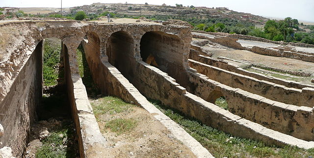 Remains of the cisterns