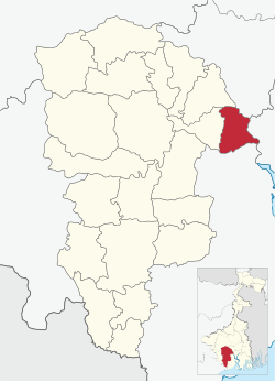 Daspur-II in Paschim Medinipur (West Bengal).svg
