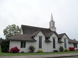 Христианская церковь Дейтона - Дейтон, штат Орегон.jpg