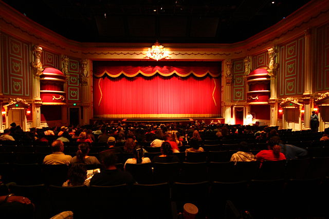 Main Theater as it appeared in Disney California Adventure.
